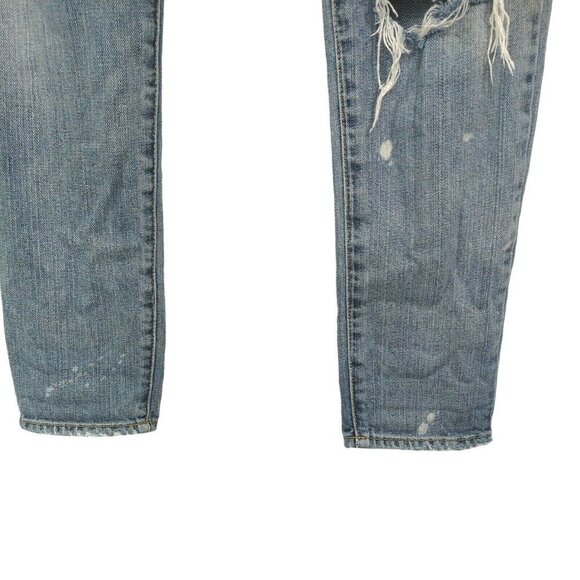 American Eagle Boy Jeans Ripped Destroyed Bleach - Picture 3 of 8